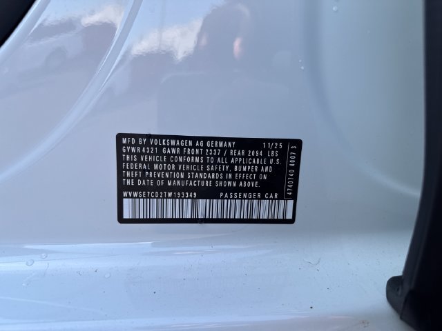 New 2026 Volkswagen GTI SE FWD image 18