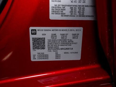 Used 2024 GMC Sierra 1500 AT4X w/ AT4X AEV Edition image 47