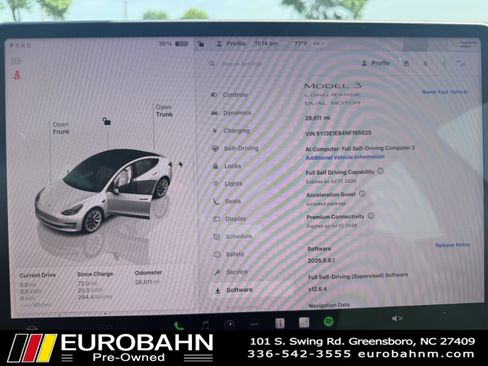 Used 2022 Tesla Model 3 Long Range AWD/4WD image 8