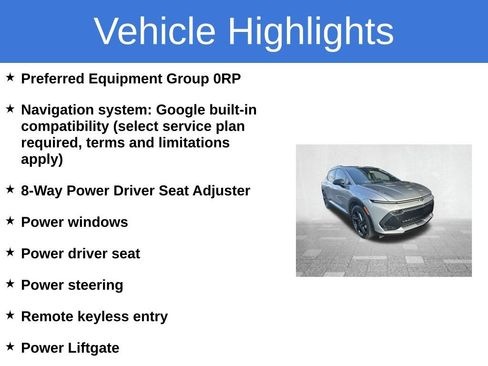 Used 2024 Chevrolet Equinox EV RS FWD image 3