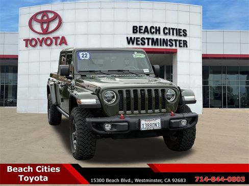 Used 2022 Jeep Gladiator Rubicon w/ LED Lighting Group image 3