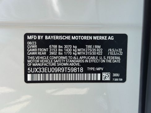 Used 2024 BMW X5 M60i w/ Executive Package AWD/4WD image 49