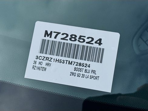 New 2026 Honda HR-V Sport image 26