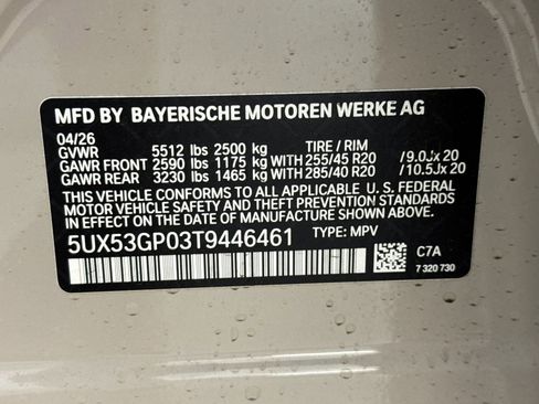New 2026 BMW X3 xDrive30 w/ Premium Package AWD/4WD image 21