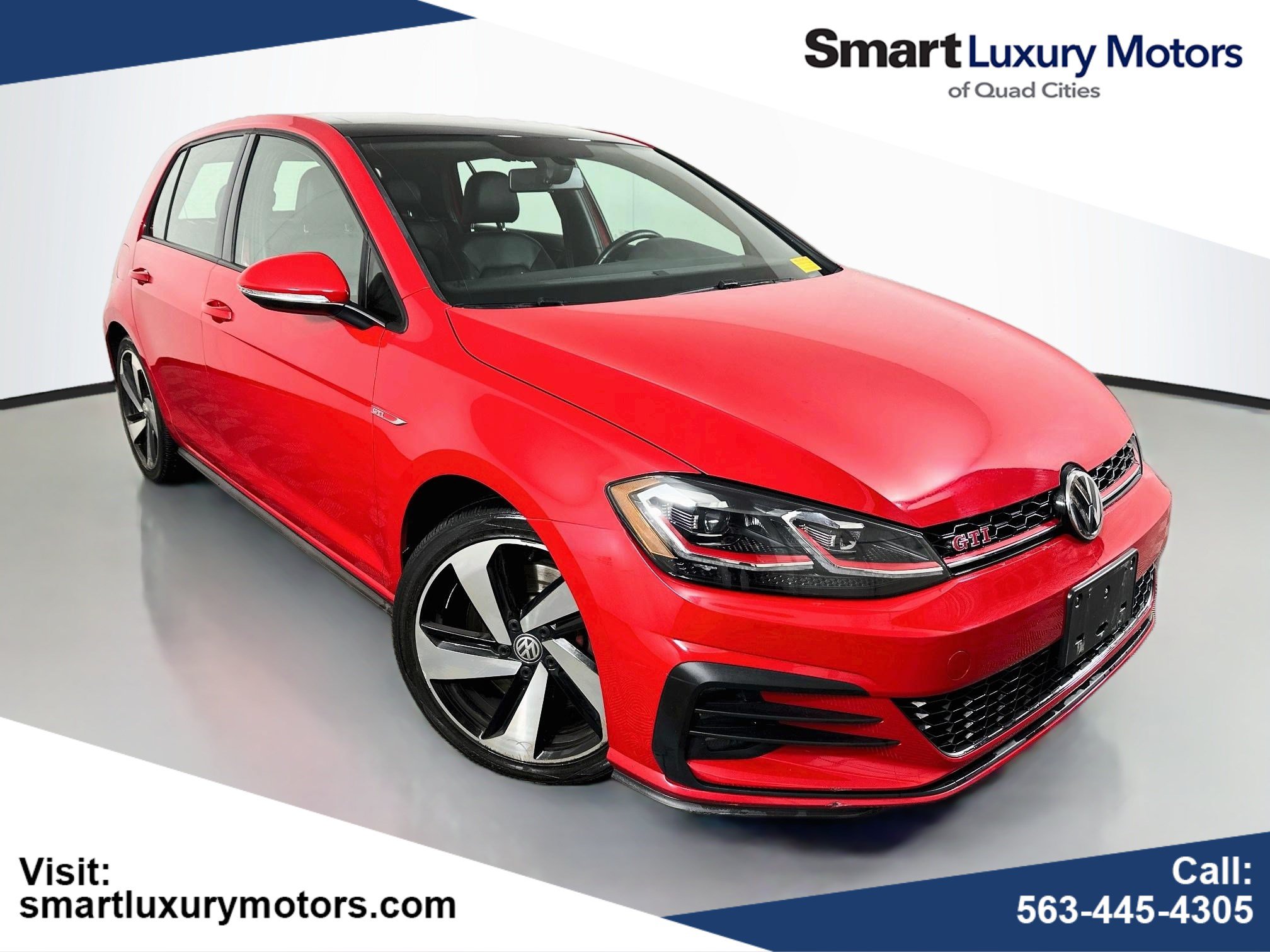 Used 2019 Volkswagen GTI SE FWD image 1