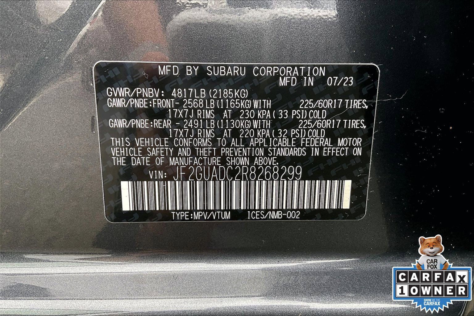 Certified 2024 Subaru Crosstrek 2.0i Premium AWD/4WD image 32