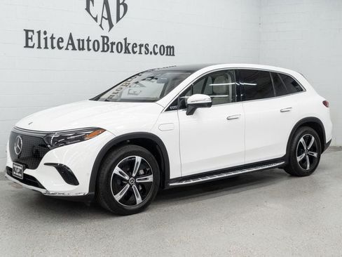 Used 2023 Mercedes-Benz EQS 450+ 4MATIC SUV w/ Acoustic Comfort Package image 55