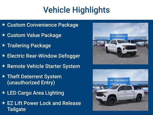New 2026 Chevrolet Silverado 1500 Custom AWD/4WD image 3