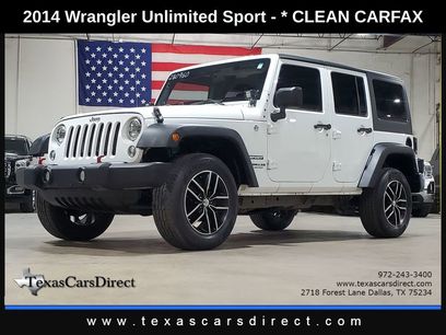 Used 2014 Jeep Wrangler Unlimited Sport w/ Connectivity Group
