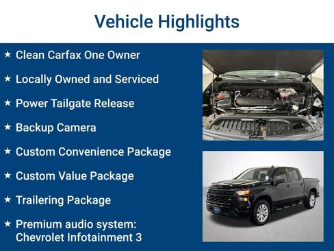 Certified 2022 Chevrolet Silverado 1500 Custom AWD/4WD image 3