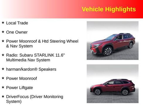 Used 2024 Subaru Outback Limited AWD/4WD image 3