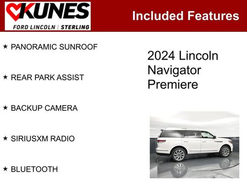 Used 2024 Lincoln Navigator Premiere AWD/4WD image 3