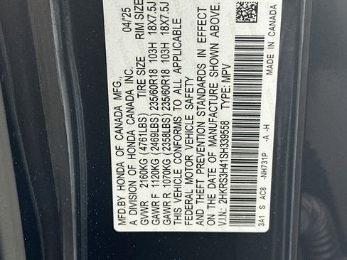 Used 2025 Honda CR-V EX image 12