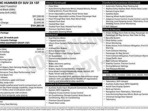 Used 2026 GMC Hummer EV SUV AWD/4WD image 48