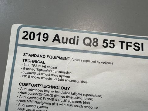 Used 2019 Audi Q8 Prestige image 28