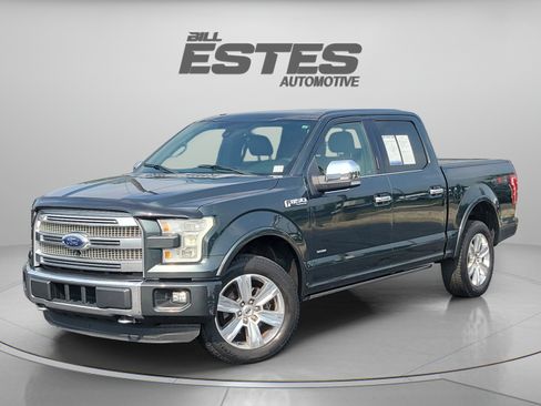 Used 2015 Ford F150 Platinum w/ Equipment Group 701A Luxury AWD/4WD image 1