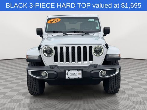 Used 2022 Jeep Wrangler Unlimited Sahara w/ LED Lighting Group AWD/4WD image 2