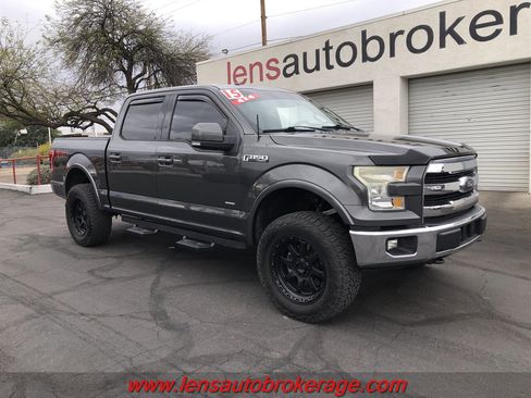 Used 2015 Ford F150 Lariat w/ Equipment Group 501A Mid image 2