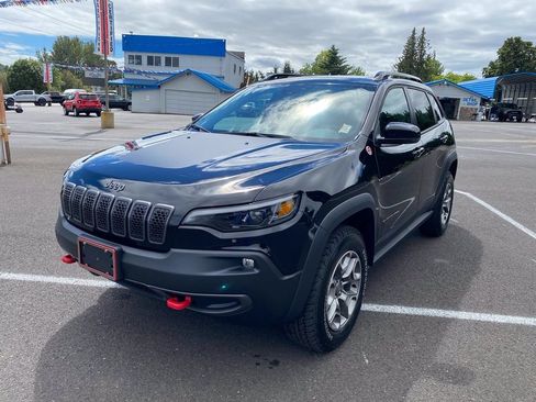 Used 2022 Jeep Cherokee Trailhawk w/ Sun, Sound & Nav Group AWD/4WD image 1