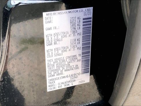 Used 2024 Nissan Frontier SV RWD image 37