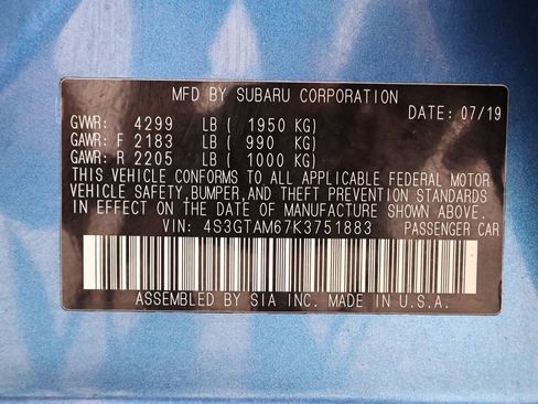 Used 2019 Subaru Impreza 2.0i Sport AWD/4WD image 41