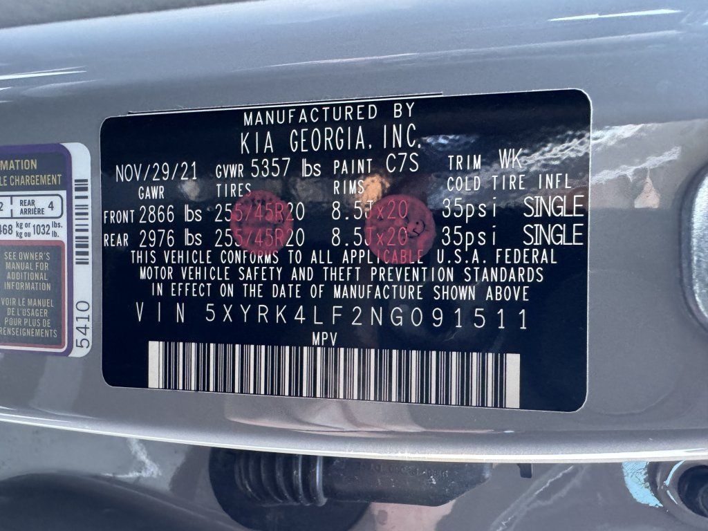 Used 2022 Kia Sorento SX FWD image 48