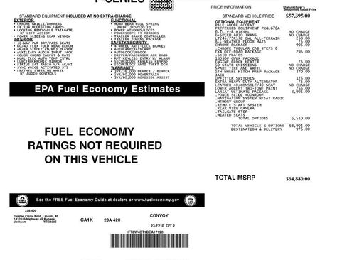 Used 2011 Ford F450 Lariat w/ Lariat Ultimate Pkg image 34