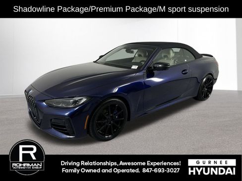 Used 2022 BMW 440i xDrive Convertible w/ Premium Package AWD/4WD image 1