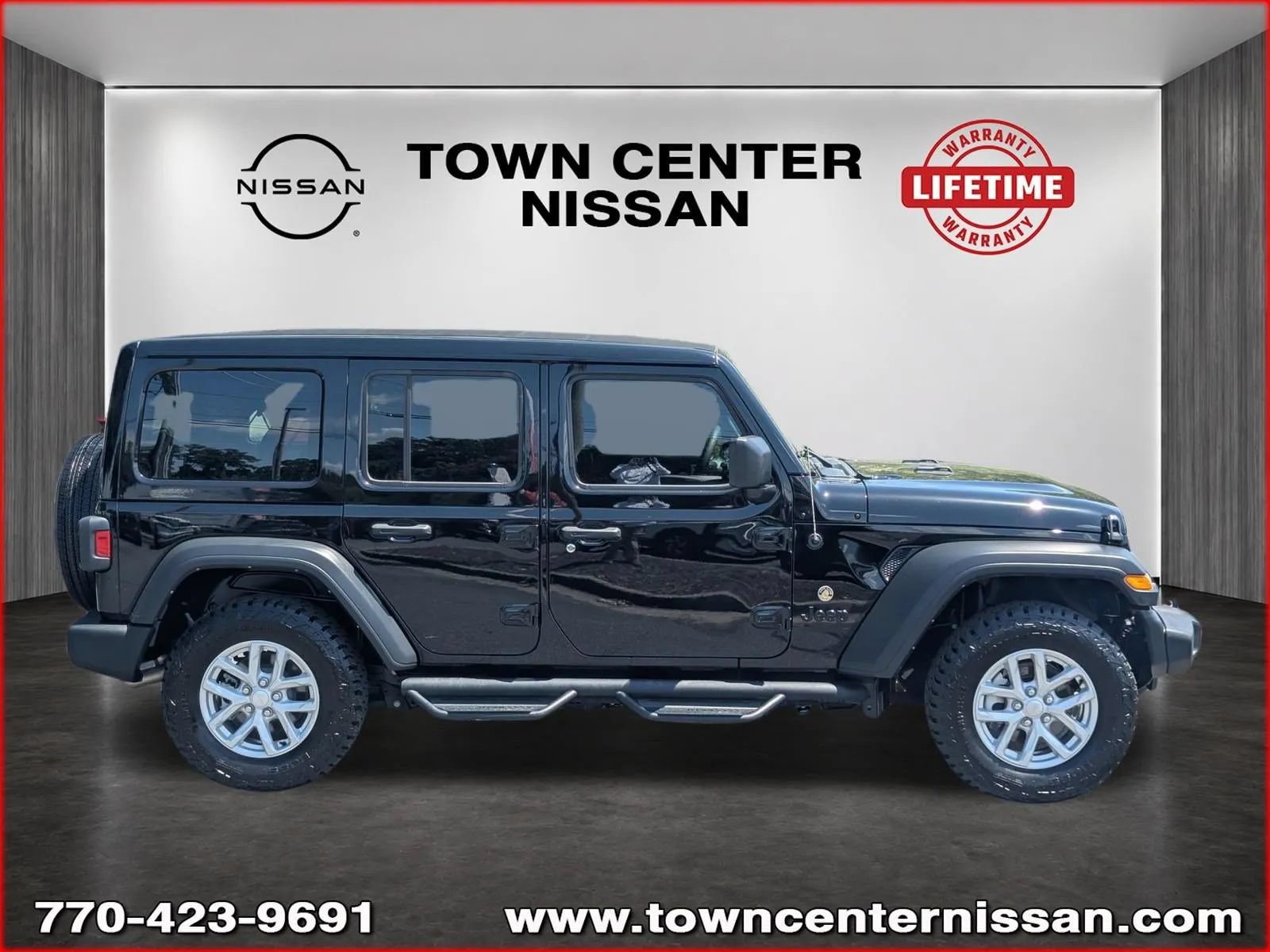 Used 2023 Jeep Wrangler Unlimited Sport w/ Sun And Sound Package AWD/4WD image 8