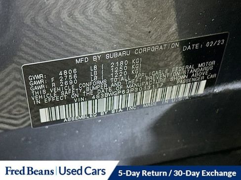 Used 2023 Subaru Legacy Touring XT image 36