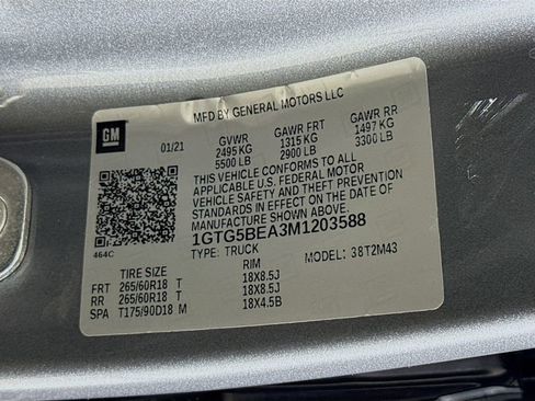 Used 2021 GMC Canyon Elevation Standard w/ Convenience Package image 31