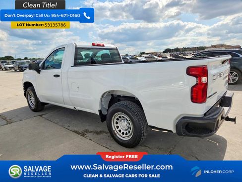 Used 2021 Chevrolet Silverado 1500 W/T RWD image 3