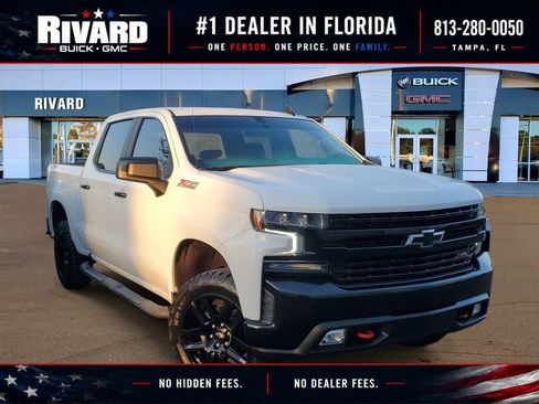 Used 2021 Chevrolet Silverado 1500 LT Trail Boss w/ Bed Protection Package AWD/4WD image 1