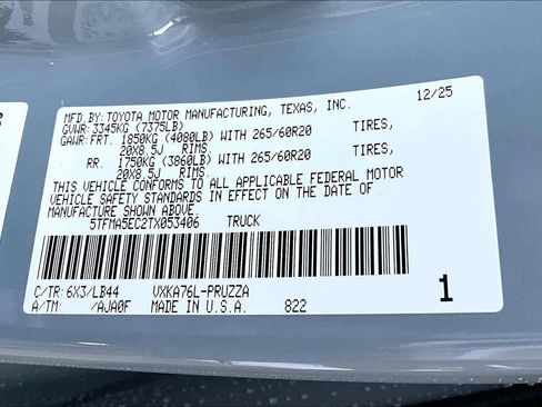 New 2026 Toyota Tundra 1794 Edition image 18