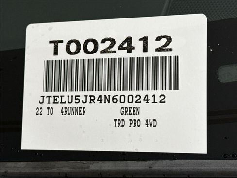 Certified 2022 Toyota 4Runner TRD Pro AWD/4WD image 48