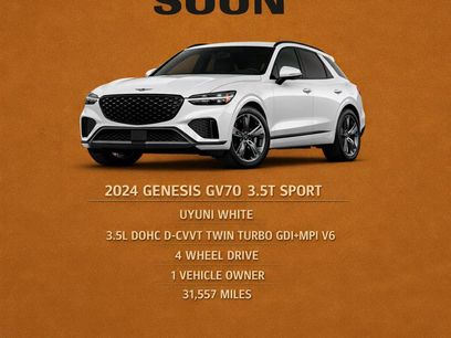 Used 2024 Genesis GV70 3.5T Sport w/ Sport Prestige Package