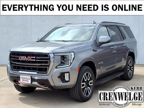 Used 2021 GMC Yukon AT4 w/ Rear Media and Nav Package AWD/4WD image 1