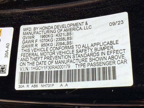 Used 2024 Honda Accord EX image 20