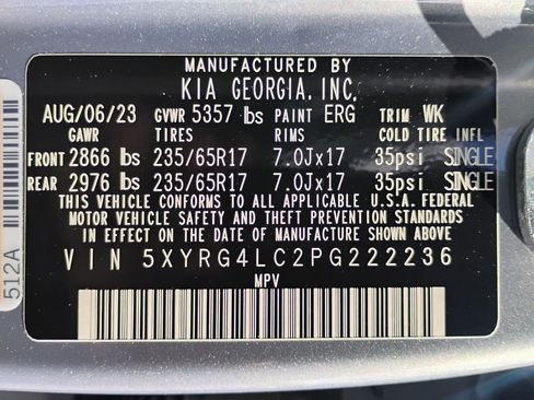 Used 2023 Kia Sorento LX image 73