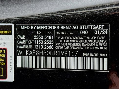 Used 2024 Mercedes-Benz C 43 AMG 4MATIC Sedan image 31