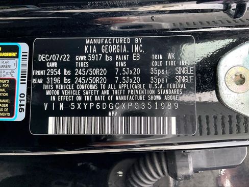 Used 2023 Kia Telluride S w/ S Sunroof Package image 39