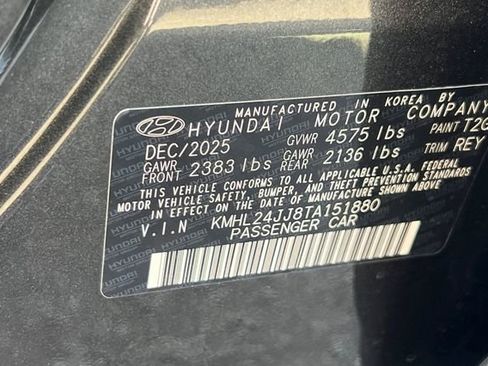 New 2026 Hyundai Sonata Blue image 23