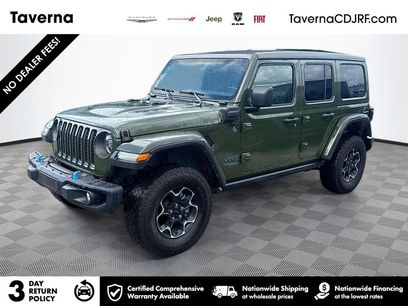 Certified 2022 Jeep Wrangler Unlimited Rubicon 4xe w/ Steel Bumper Group