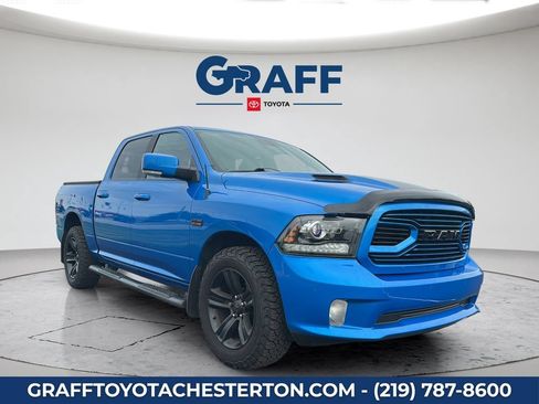 Used 2018 RAM 1500 Sport w/ Hydro Blue Sport Package AWD/4WD image 3