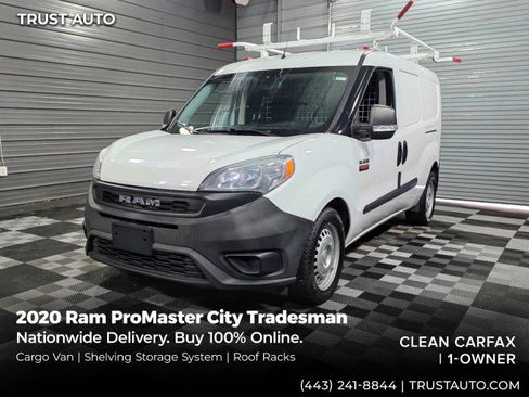 Used 2020 RAM ProMaster City Tradesman FWD image 1