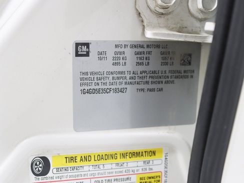 Used 2012 Buick LaCrosse Premium FWD image 31