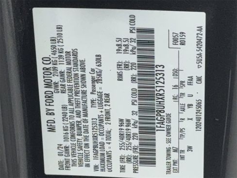 Used 2024 Ford Mustang Premium w/ Wheel & Stripe Package image 68