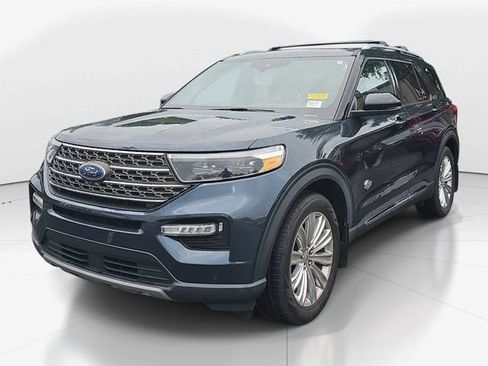 Used 2022 Ford Explorer King Ranch w/ Class IV Trailer Tow Package RWD image 7