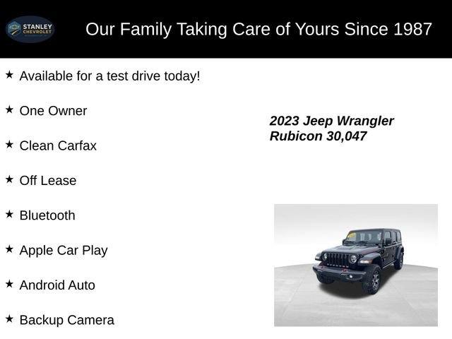Used 2023 Jeep Wrangler Unlimited Rubicon w/ Cold Weather Group AWD/4WD image 9