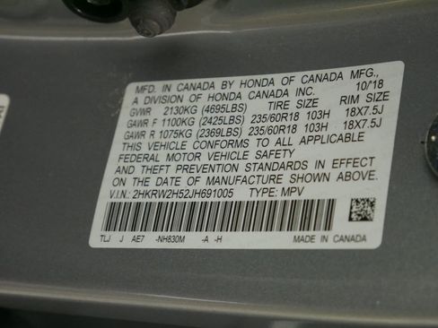 Certified 2018 Honda CR-V EX image 17